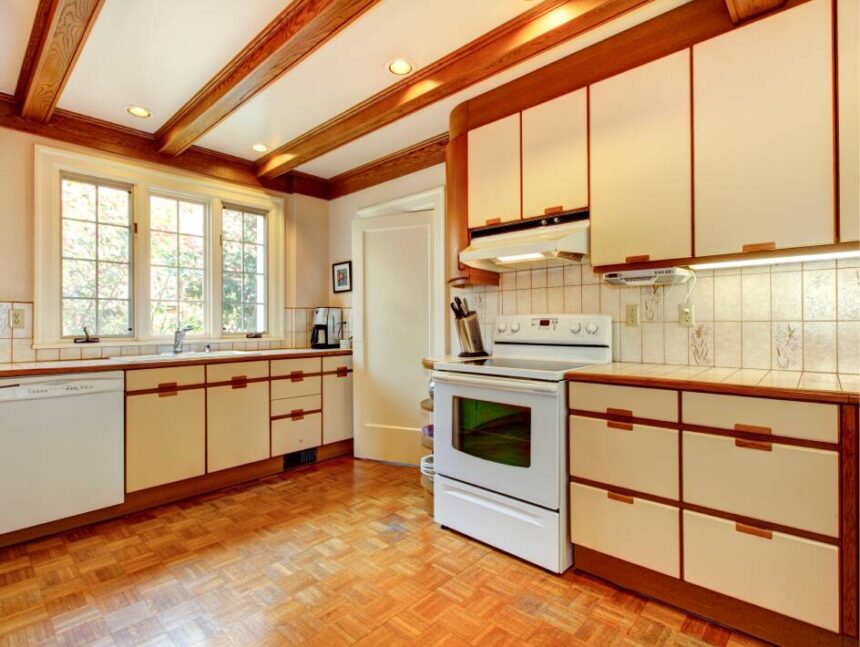 Nostalgic retro kitchen design
