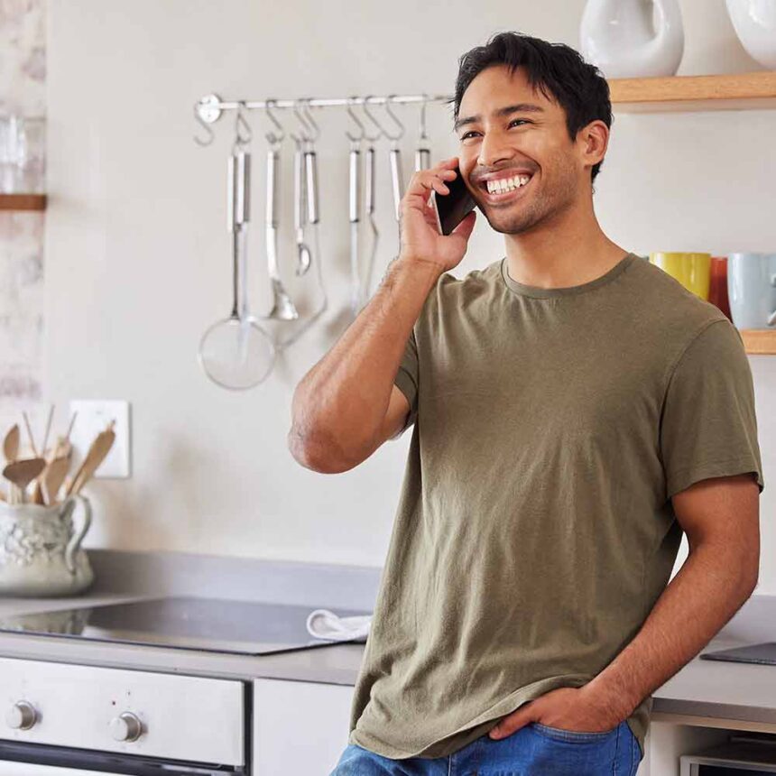 Booking a free design consultation for a kitchen renovation