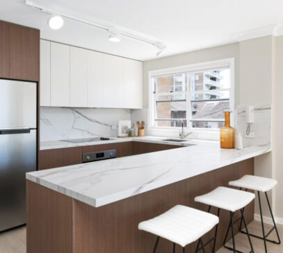 Small kitchen renovation in a Perth apartment